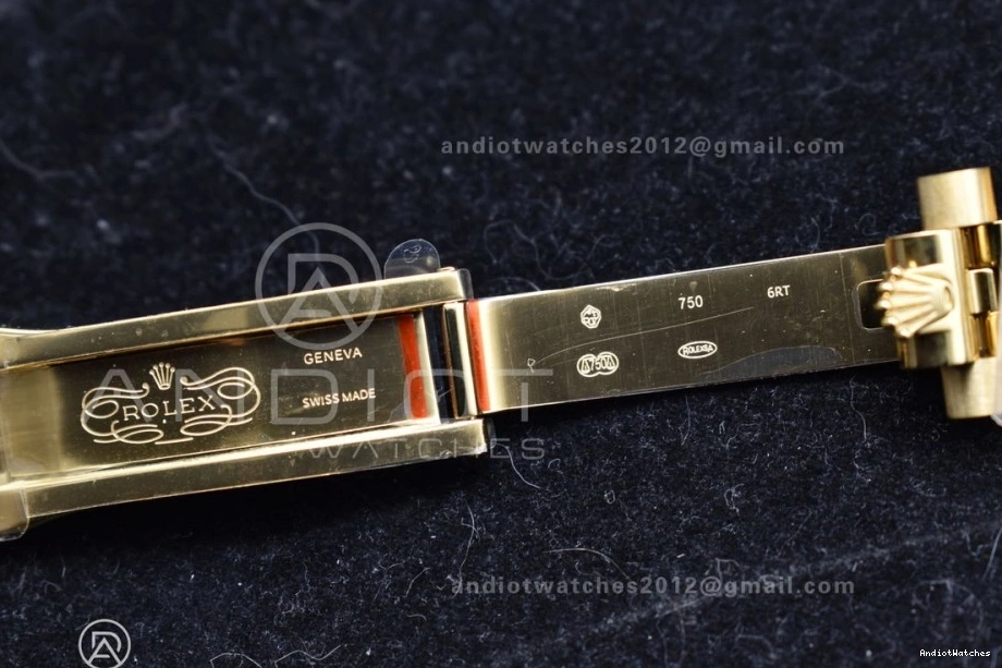 653 Red RAF 36 Dial A Date Carnelian Best YG Edition on Sporty YG Bracelet Day 1:1 0302